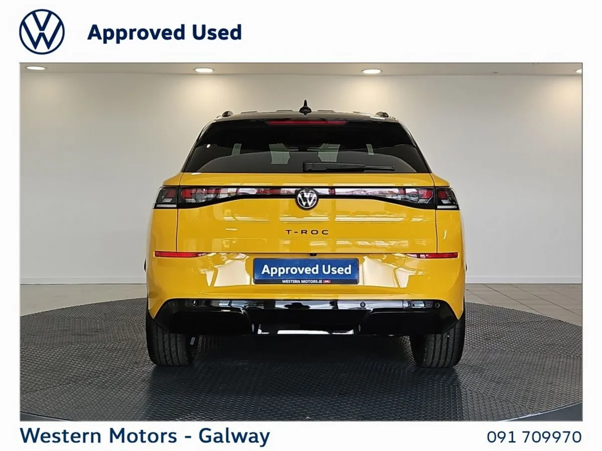 Volkswagen T-Roc SUV, Petrol, 2026, Yellow