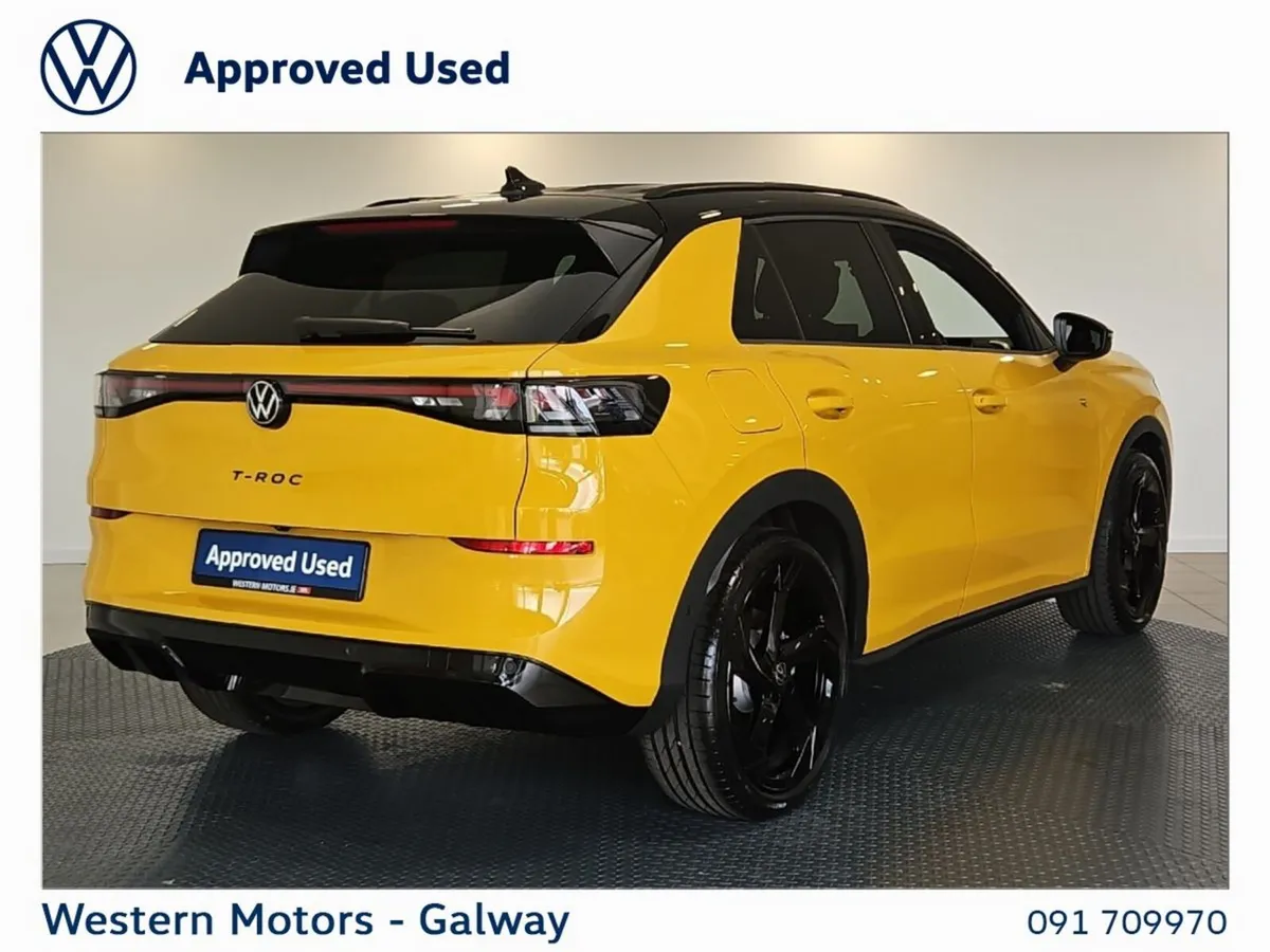 Volkswagen T-Roc SUV, Petrol, 2026, Yellow