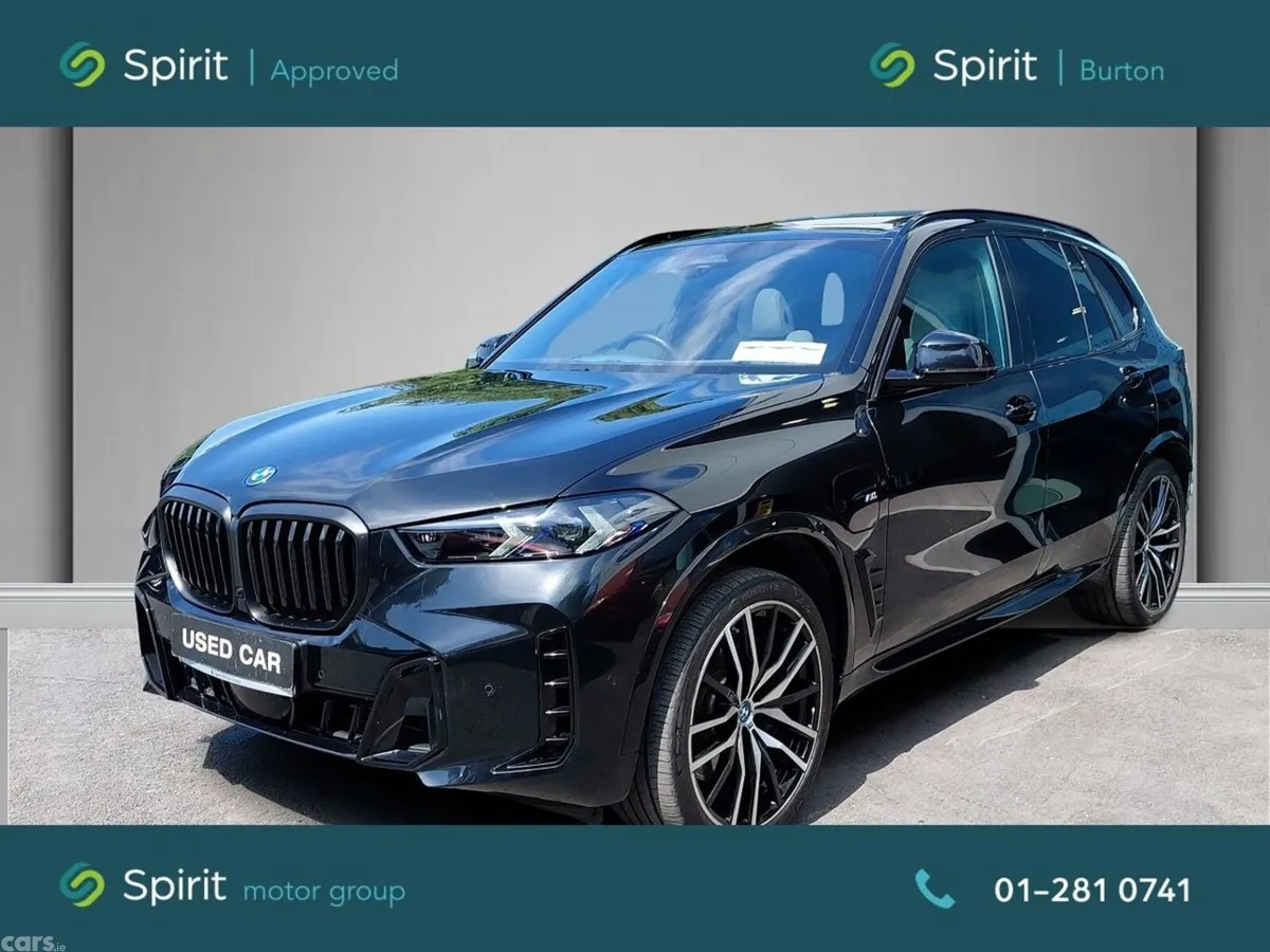 BMW X5 SUV, Petrol Hybrid, 2025, Black