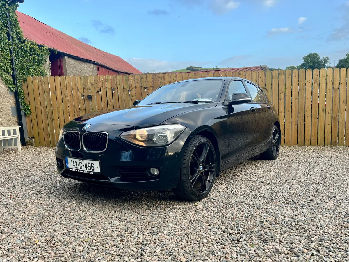 BMW 1-Series Hatchback, Diesel, 2014, Black