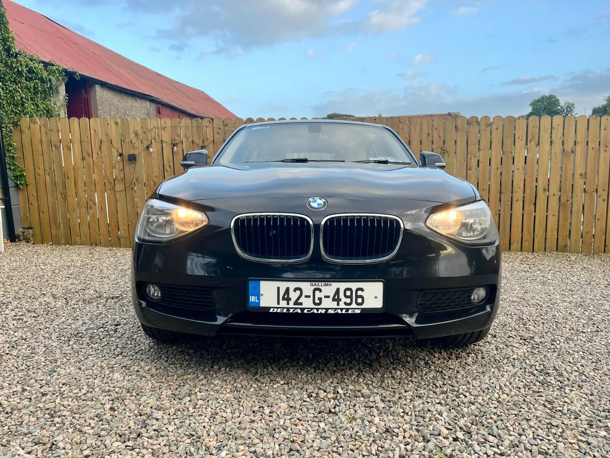 BMW 1-Series Hatchback, Diesel, 2014, Black
