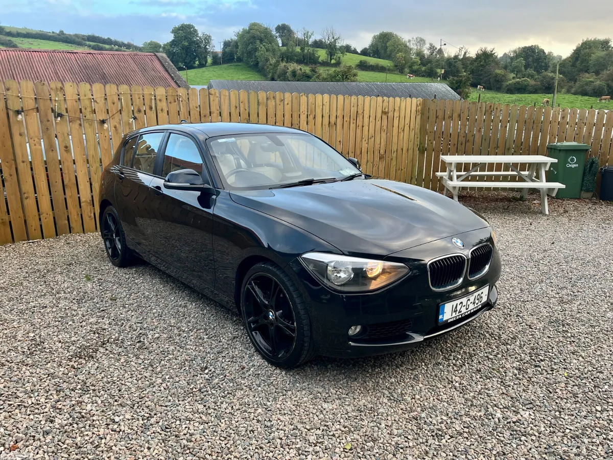 BMW 1-Series Hatchback, Diesel, 2014, Black