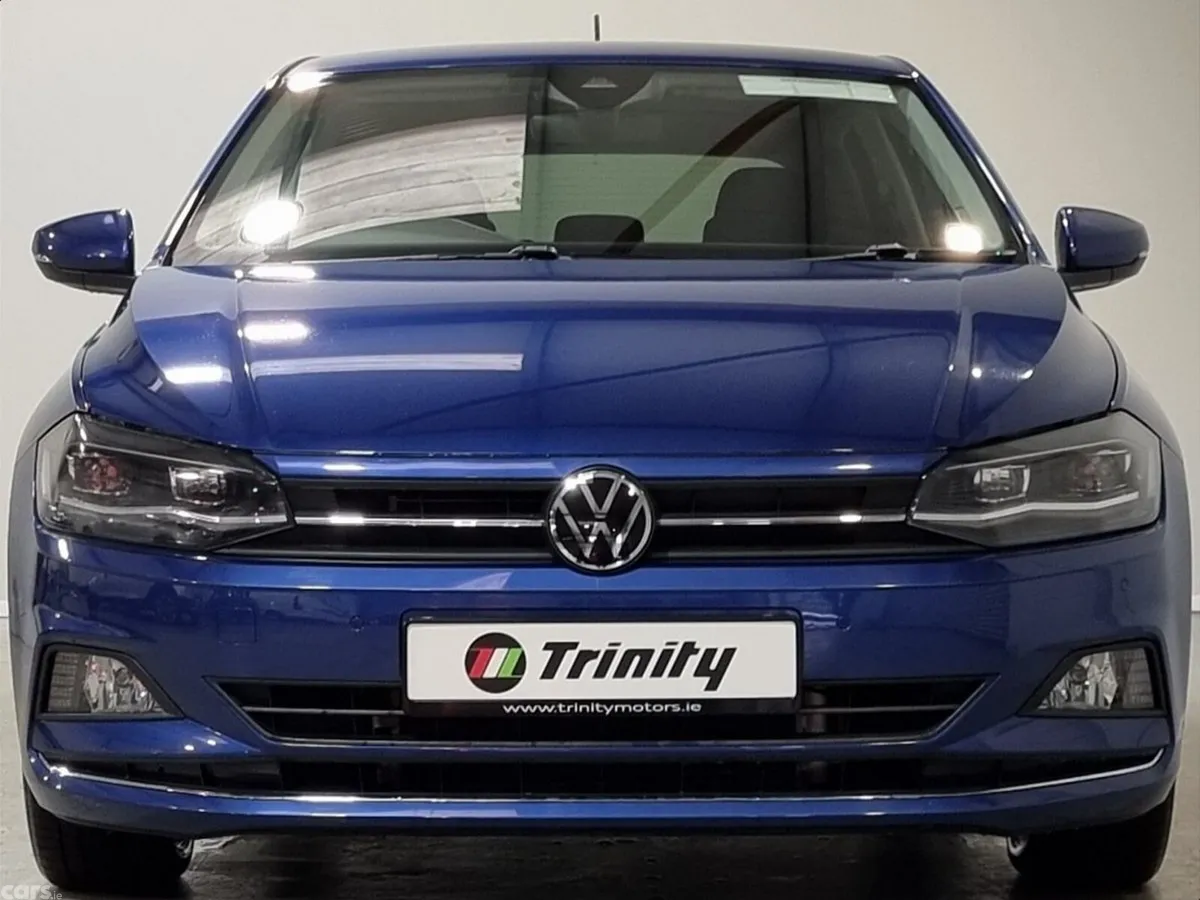 Volkswagen Polo Hatchback, Petrol, 2021, Blue