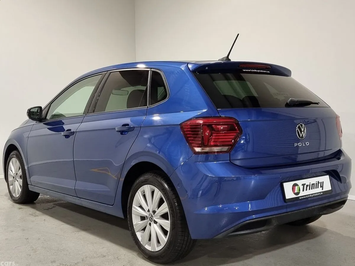Volkswagen Polo Hatchback, Petrol, 2021, Blue