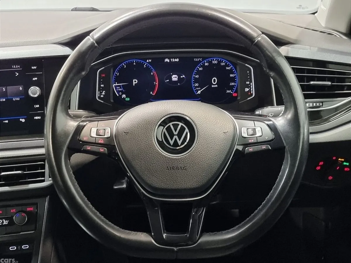 Volkswagen Polo Hatchback, Petrol, 2021, Blue