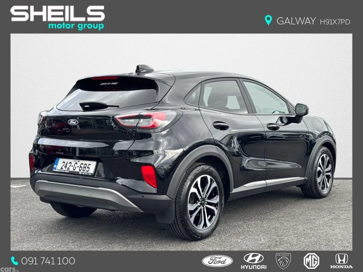 Ford Puma MPV, Petrol Hybrid, 2024, Black