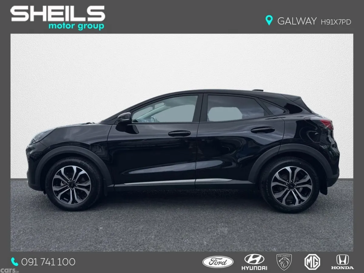 Ford Puma MPV, Petrol Hybrid, 2024, Black