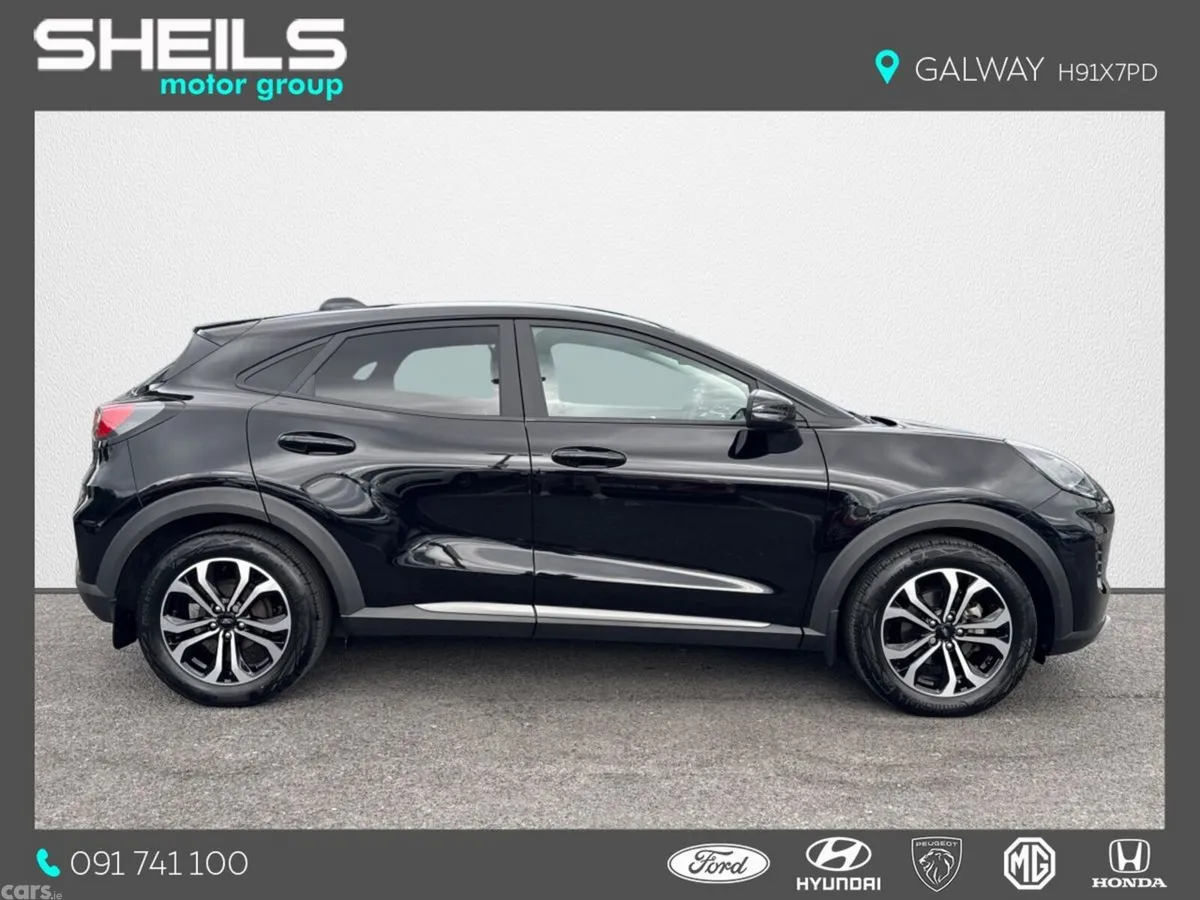 Ford Puma MPV, Petrol Hybrid, 2024, Black