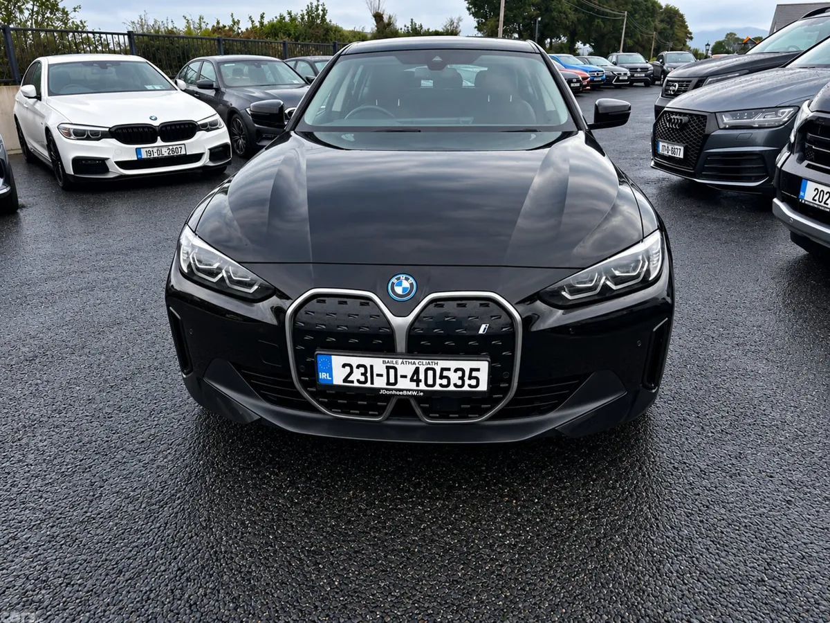 BMW i4 Saloon, Electric, 2023, Black