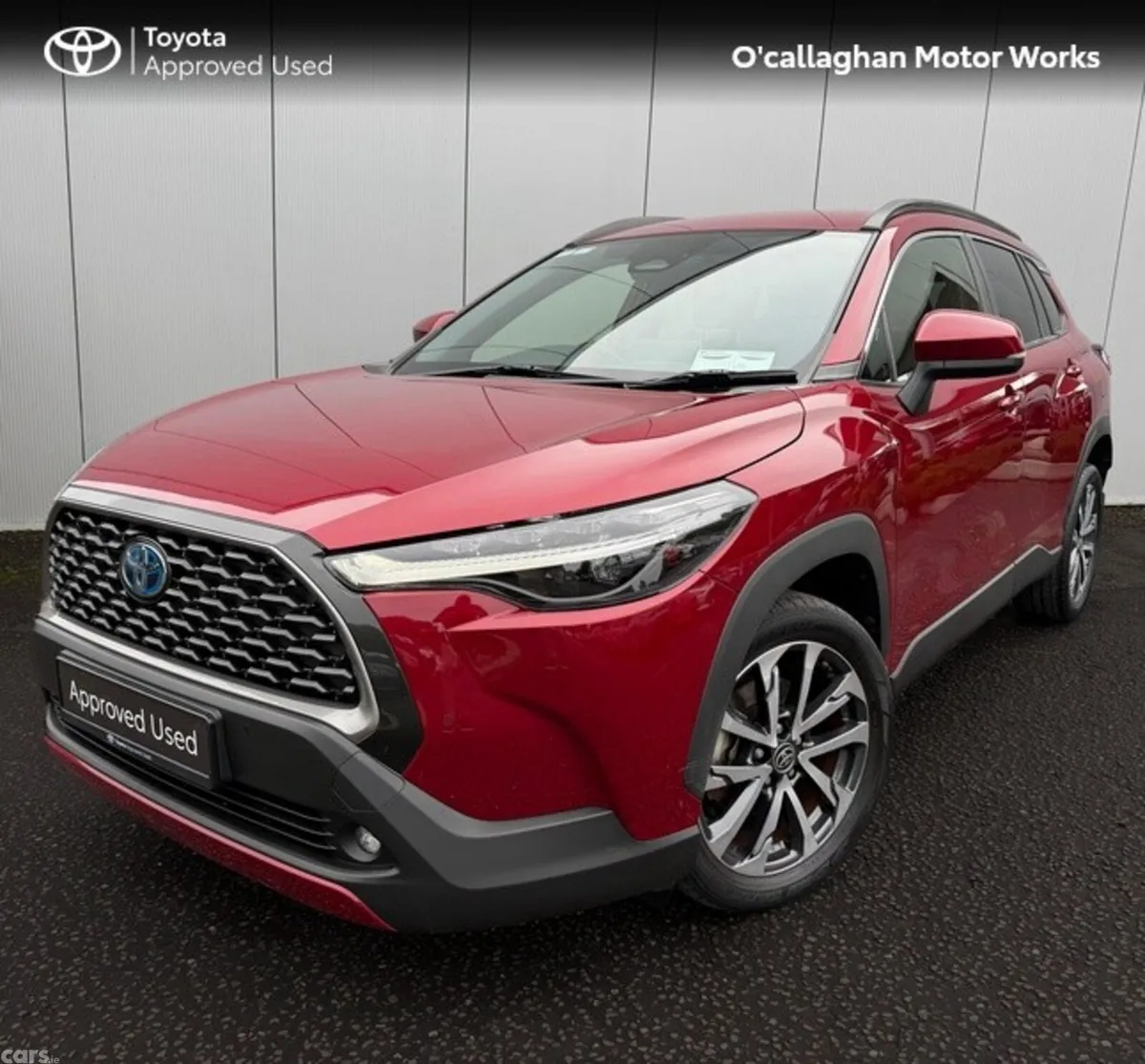 Toyota Corolla Cross SUV, Petrol Hybrid, 2024, Red