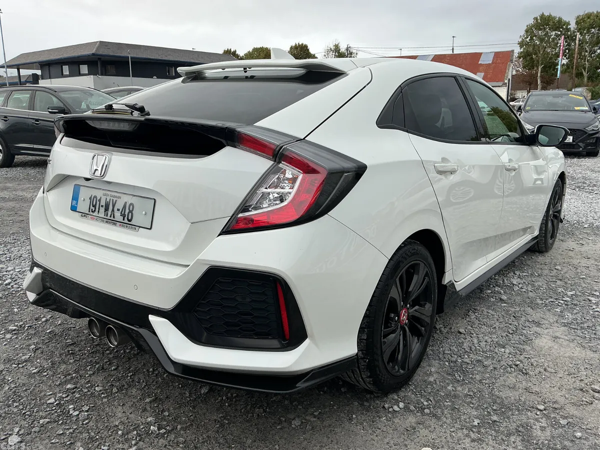 Honda Civic Hatchback, Petrol, 2019, White