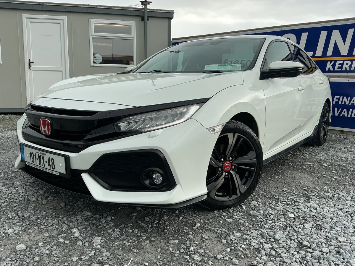 Honda Civic Hatchback, Petrol, 2019, White