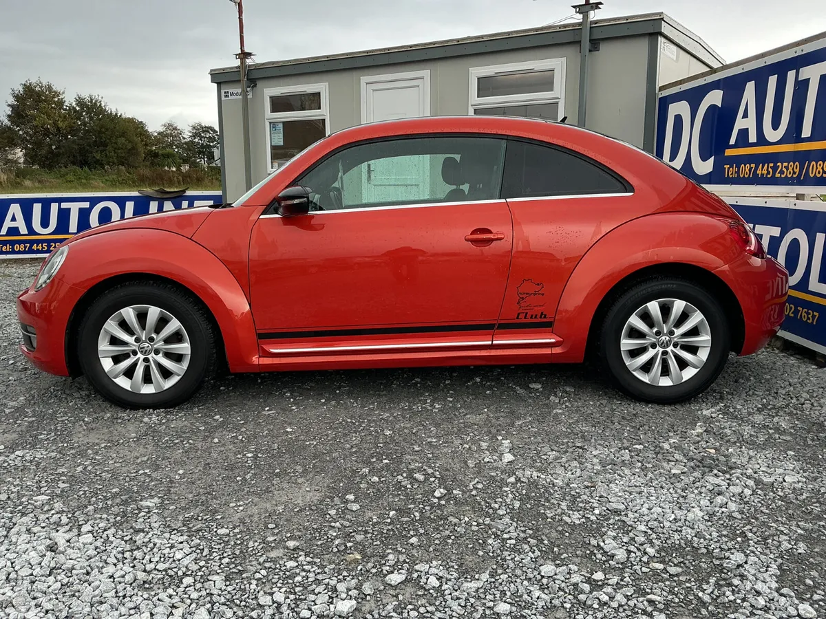 Volkswagen Beetle Hatchback, Petrol, 2016, Orange