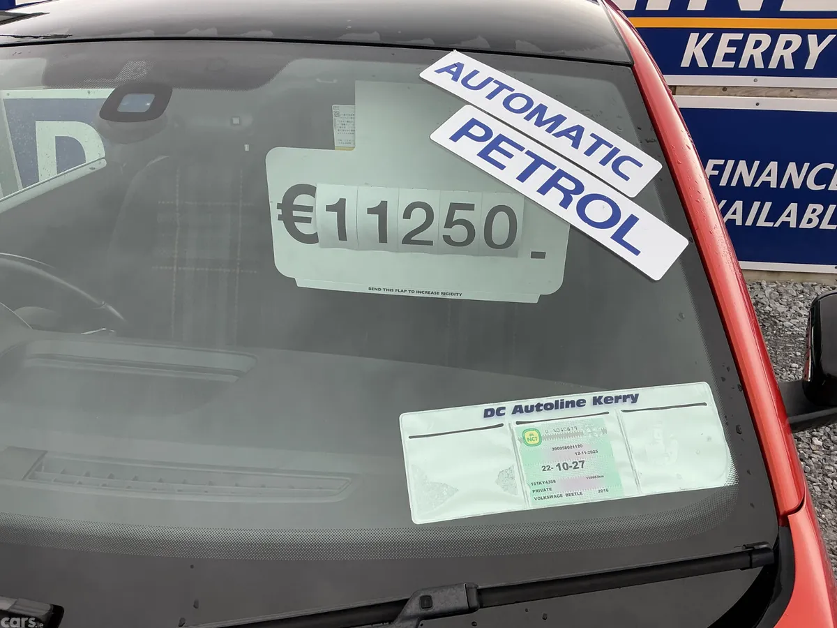 Volkswagen Beetle Hatchback, Petrol, 2016, Orange