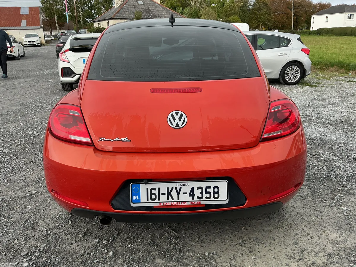 Volkswagen Beetle Hatchback, Petrol, 2016, Orange
