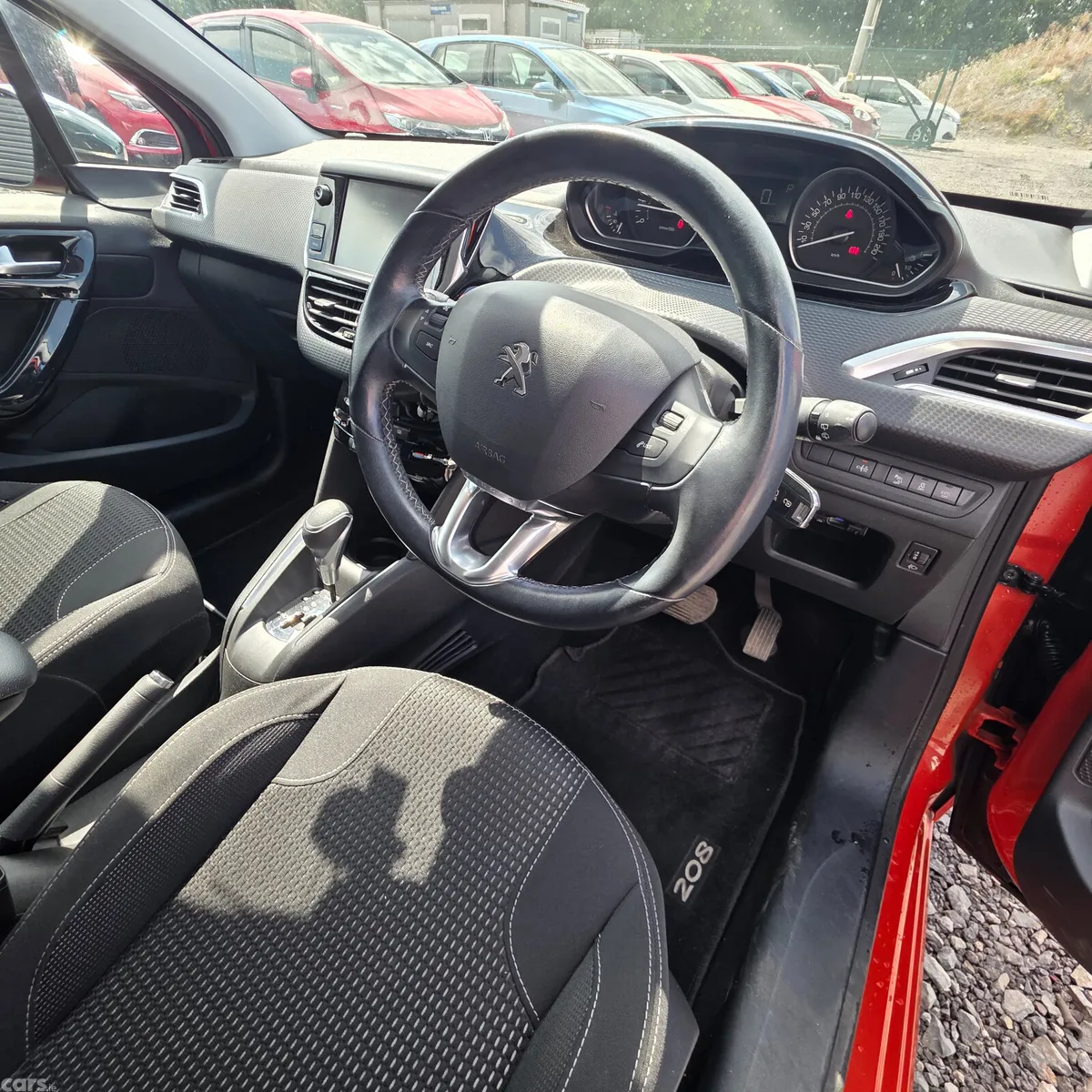 Peugeot 208 Hatchback, Petrol, 2017, Orange