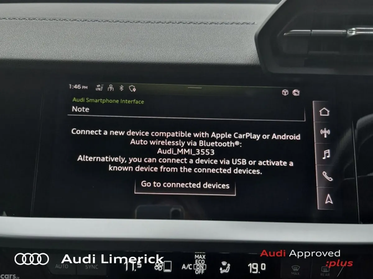 Audi A3 Saloon, Diesel, 2022, Black