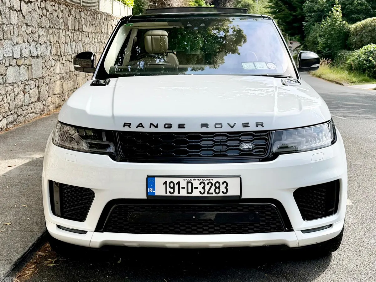 Land Rover Range Rover Sport SUV, Petrol Plug-in Hybrid, 2019, White
