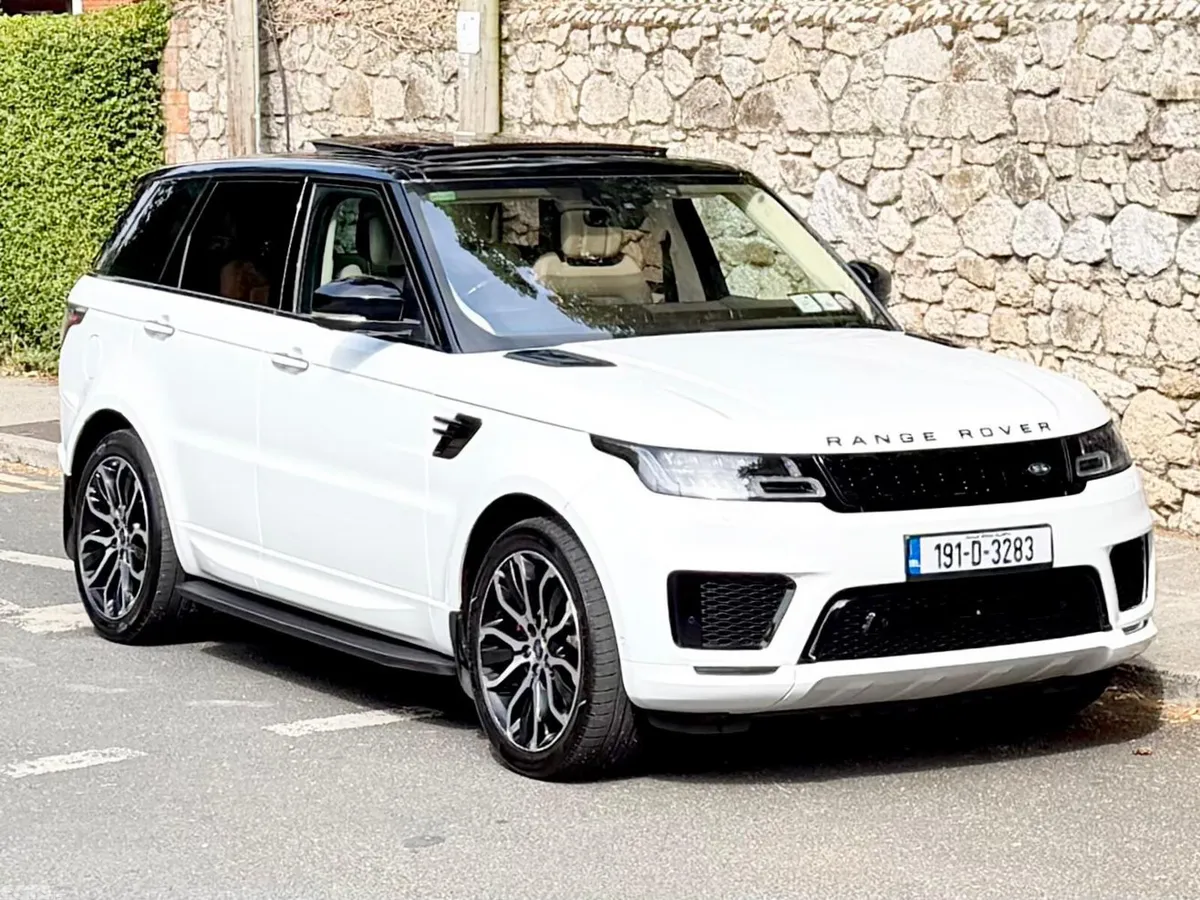 Land Rover Range Rover Sport SUV, Petrol Plug-in Hybrid, 2019, White