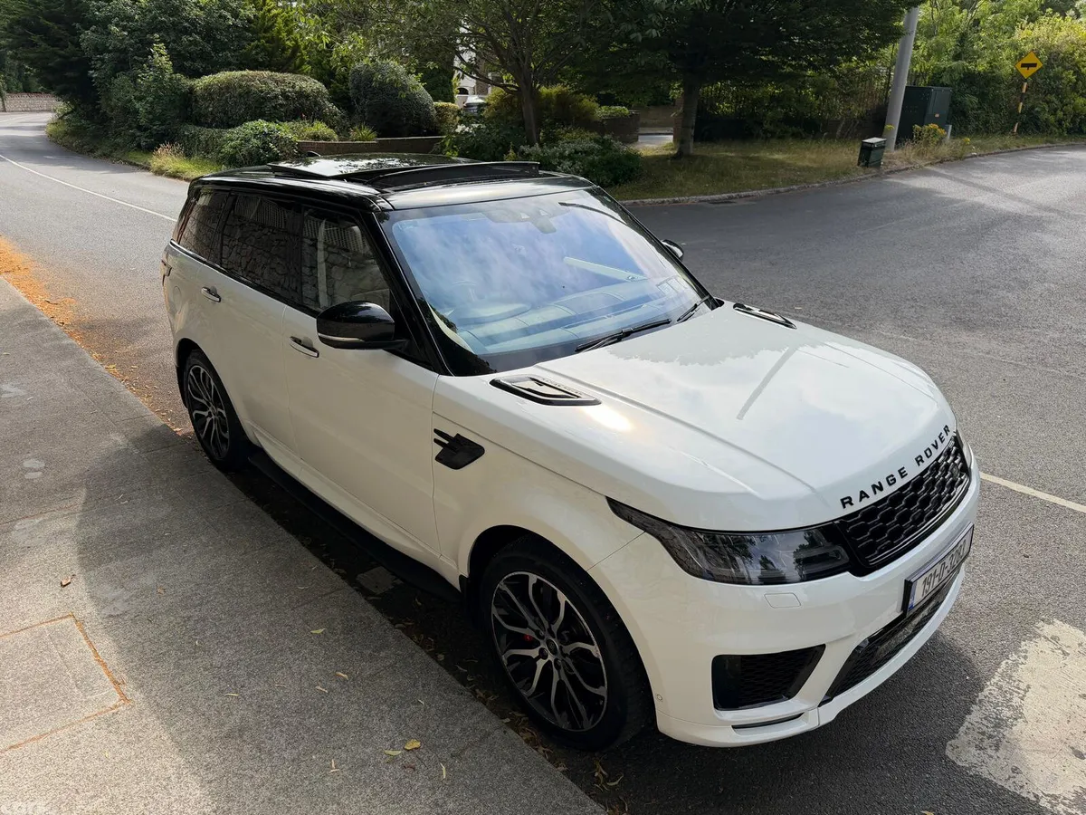 Land Rover Range Rover Sport SUV, Petrol Plug-in Hybrid, 2019, White