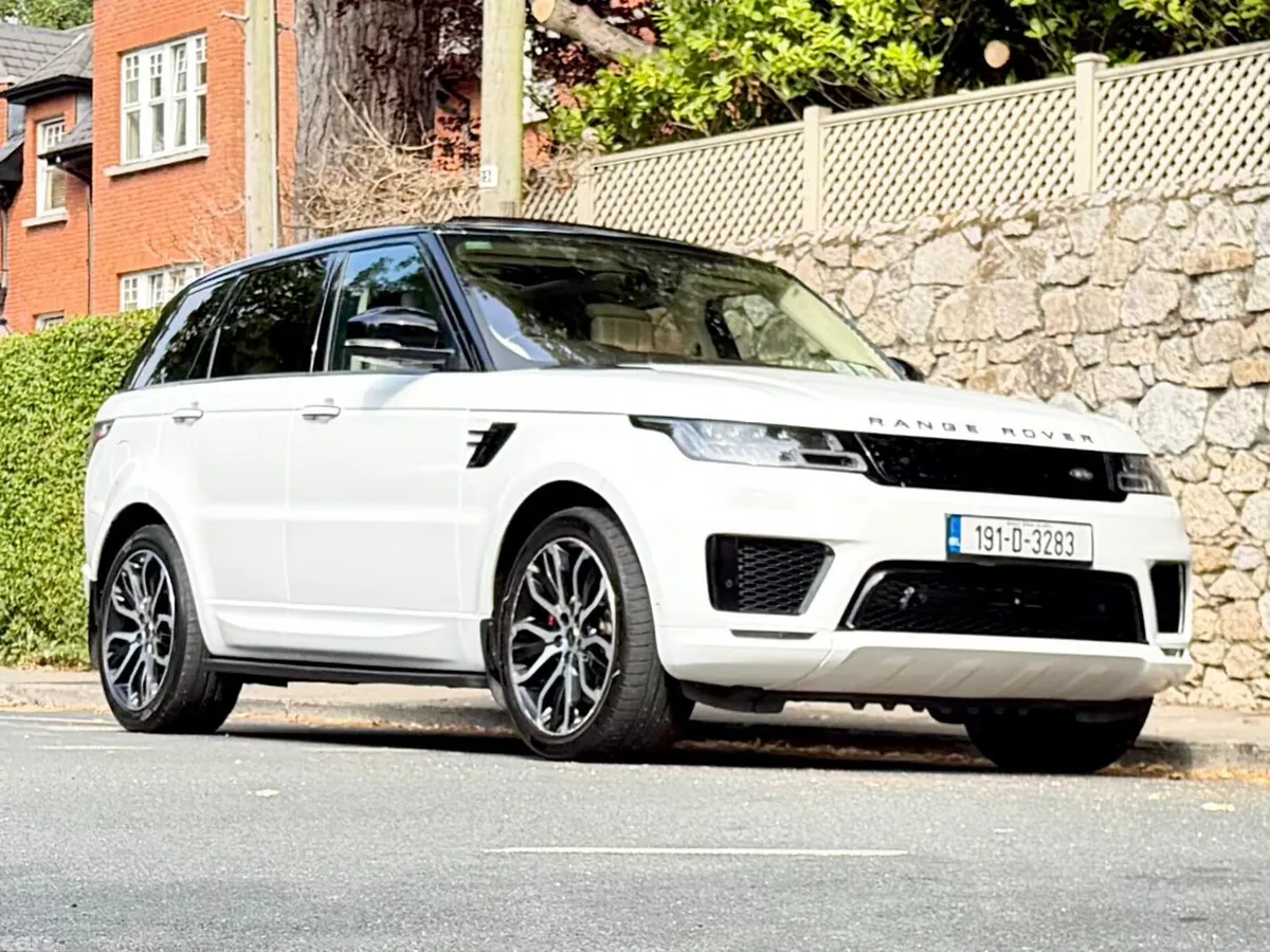 Land Rover Range Rover Sport SUV, Petrol Plug-in Hybrid, 2019, White