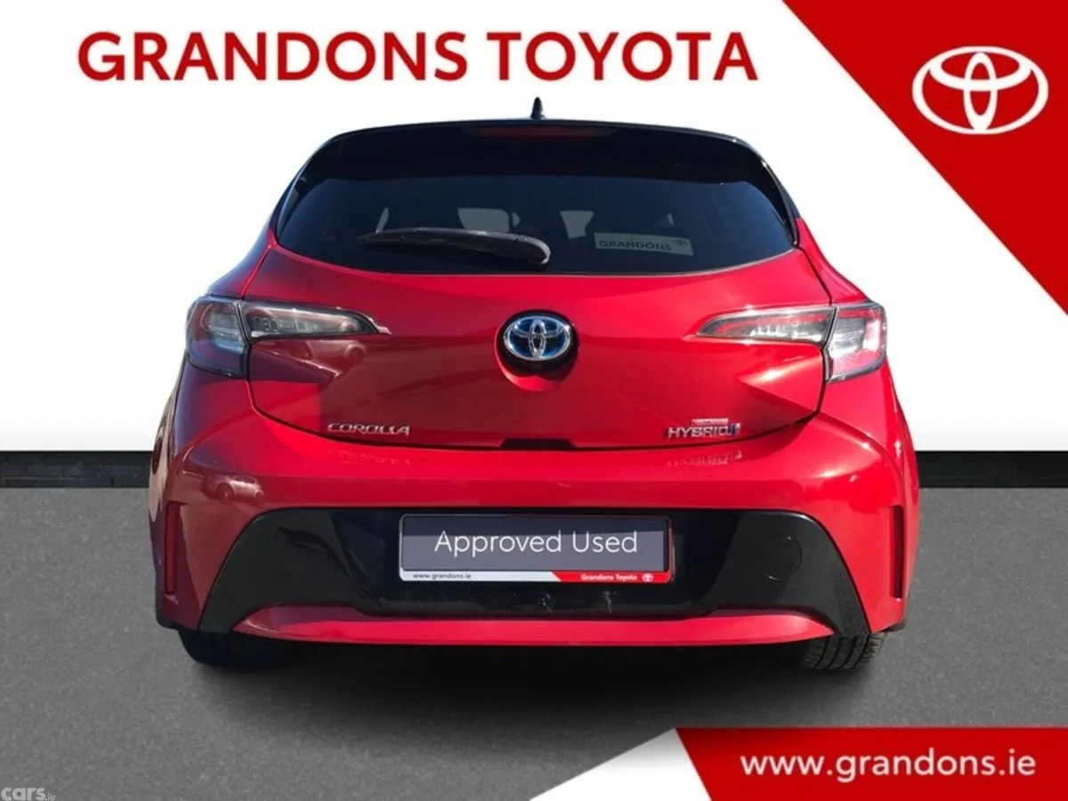 Toyota Corolla Hatchback, Petrol Hybrid, 2022, Red