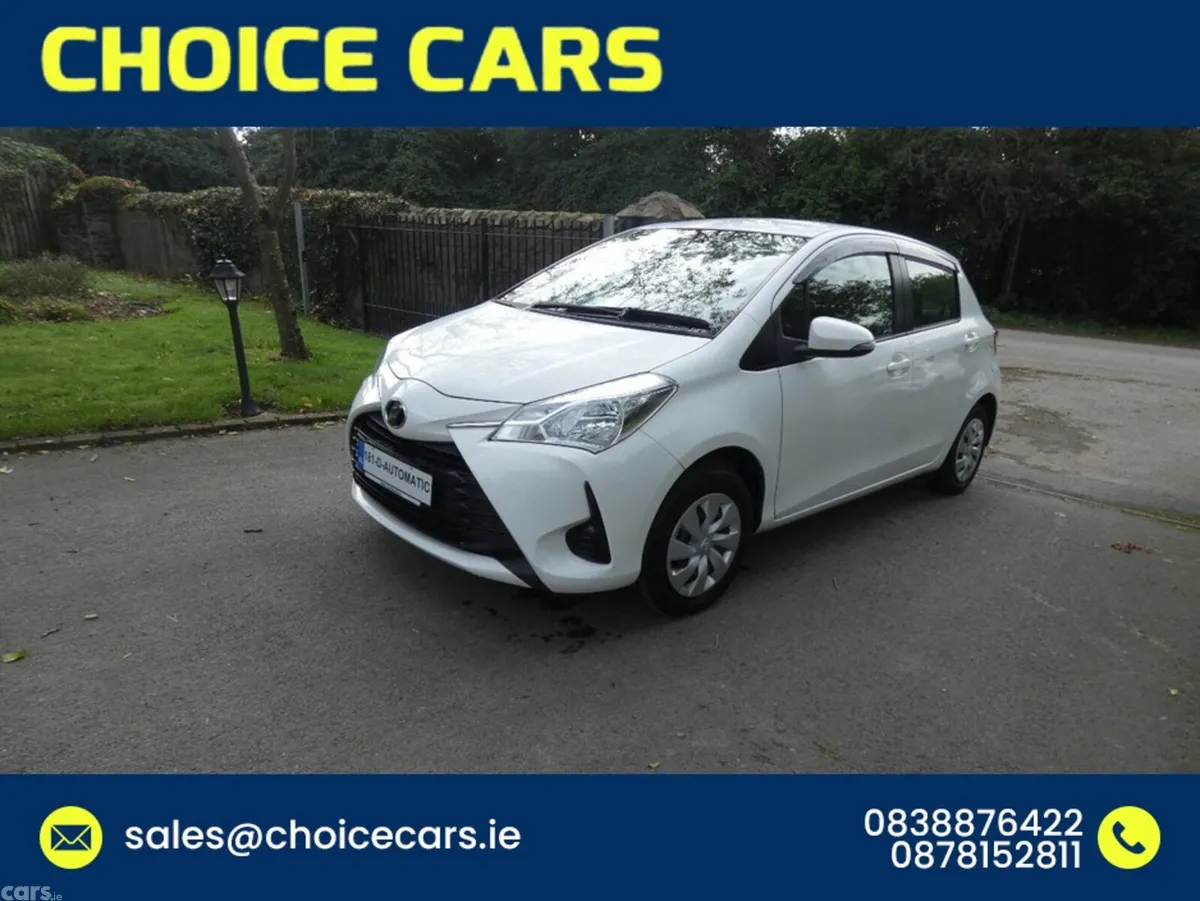 Toyota Yaris Hatchback, Petrol, 2018, White