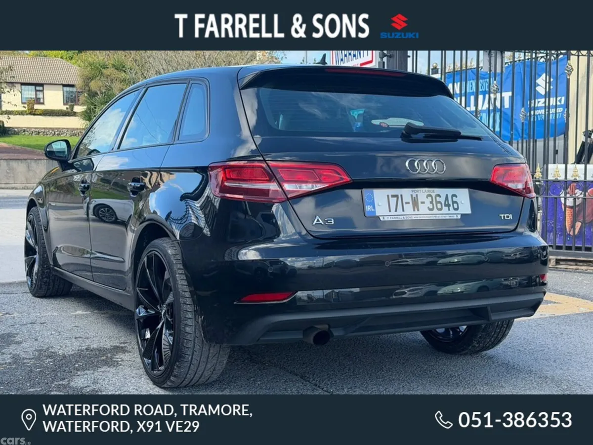 Audi A3 Hatchback, Diesel, 2017, Black