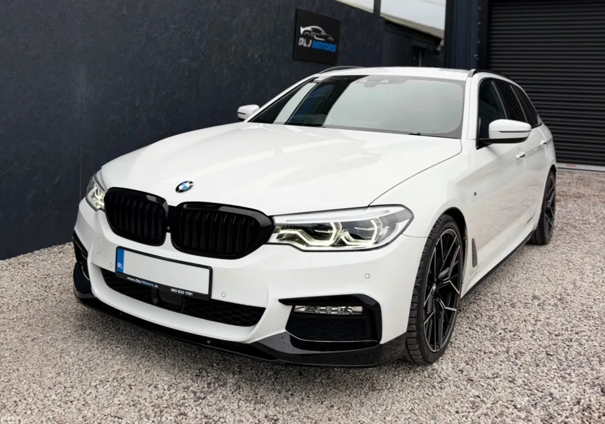 BMW 5-Series Estate, Diesel, 2017, White