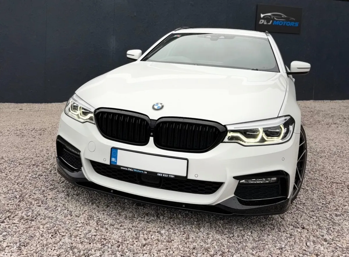 BMW 5-Series Estate, Diesel, 2017, White