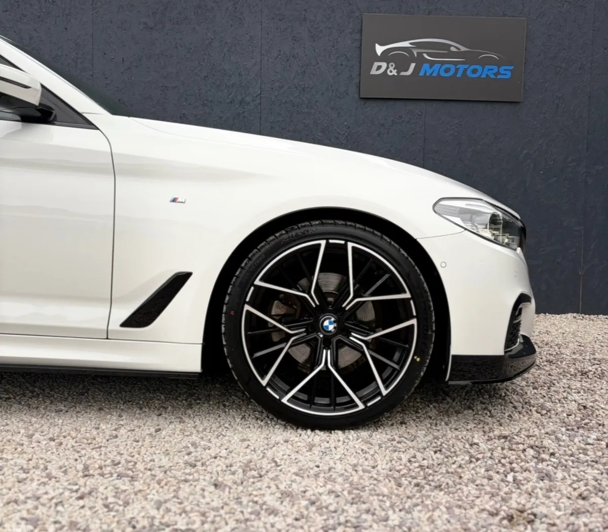 BMW 5-Series Estate, Diesel, 2017, White