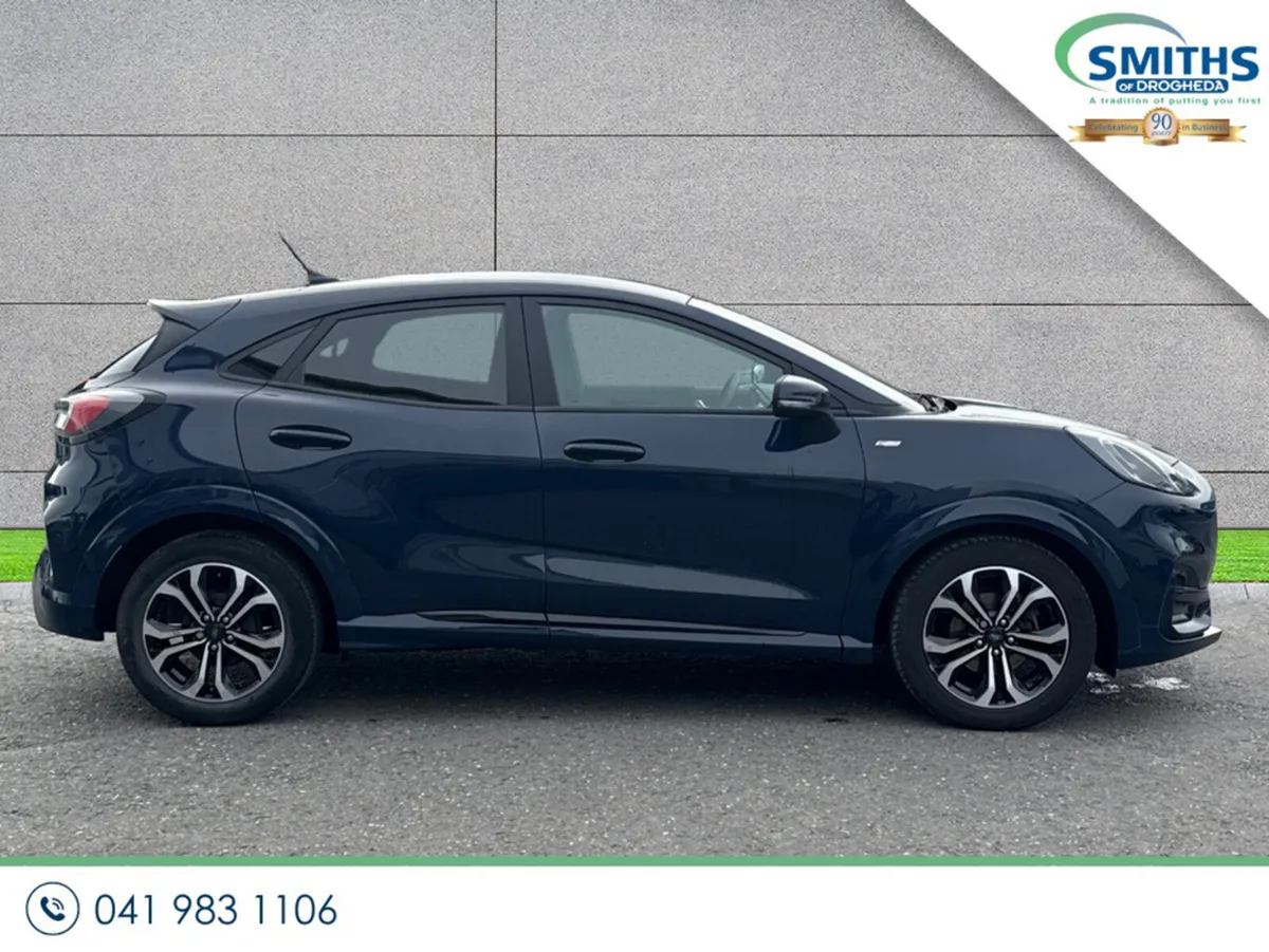 Ford Puma MPV, Petrol Hybrid, 2021, Blue