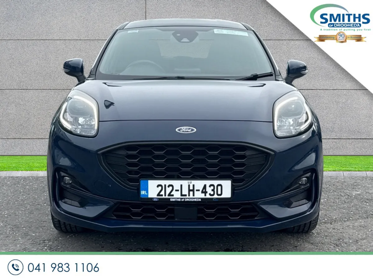 Ford Puma MPV, Petrol Hybrid, 2021, Blue