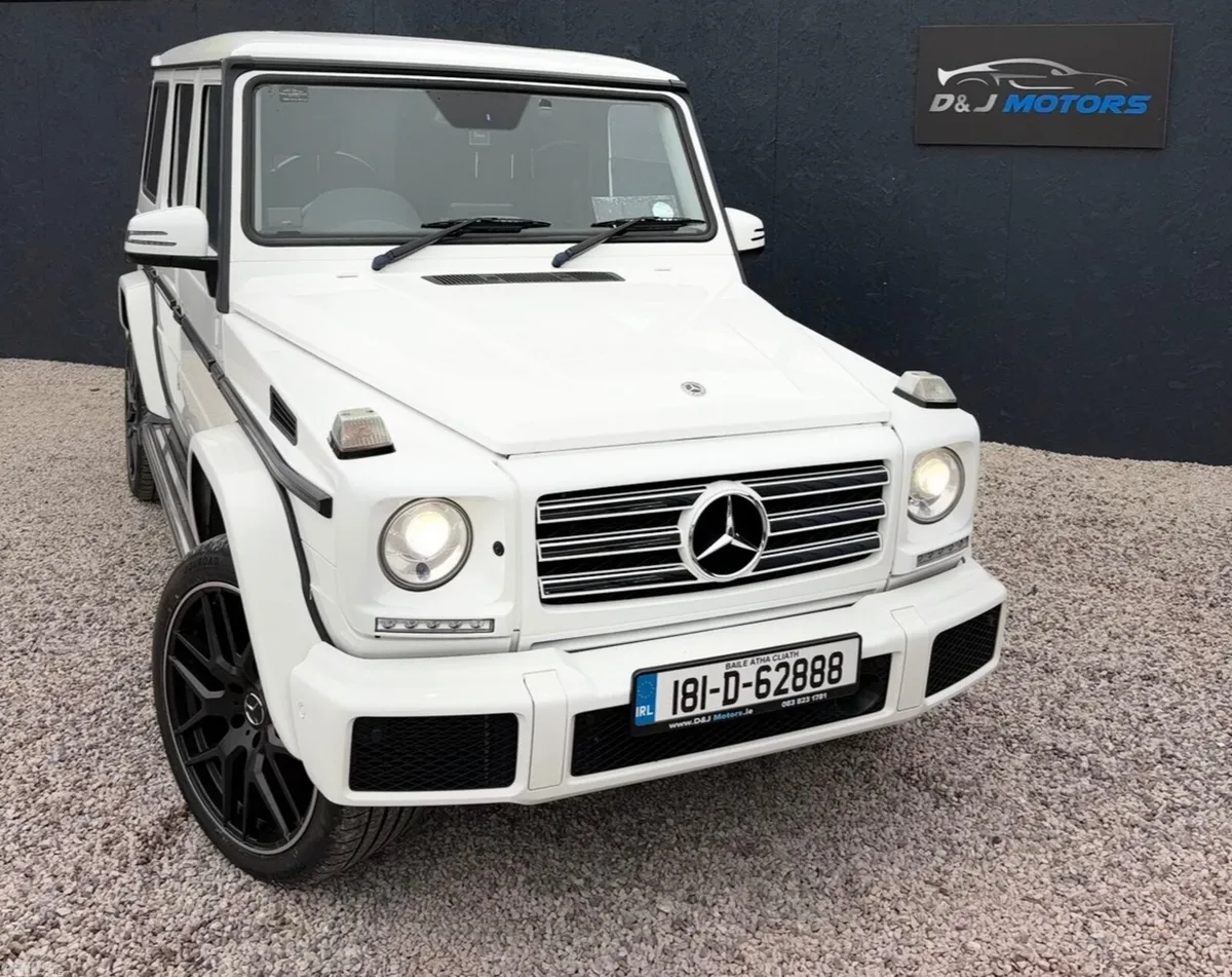 Mercedes-Benz G-Class SUV, Diesel, 2018, White