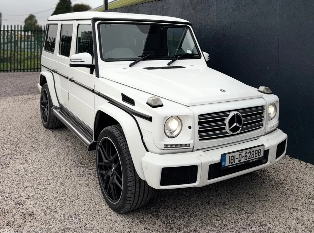 Mercedes-Benz G-Class SUV, Diesel, 2018, White