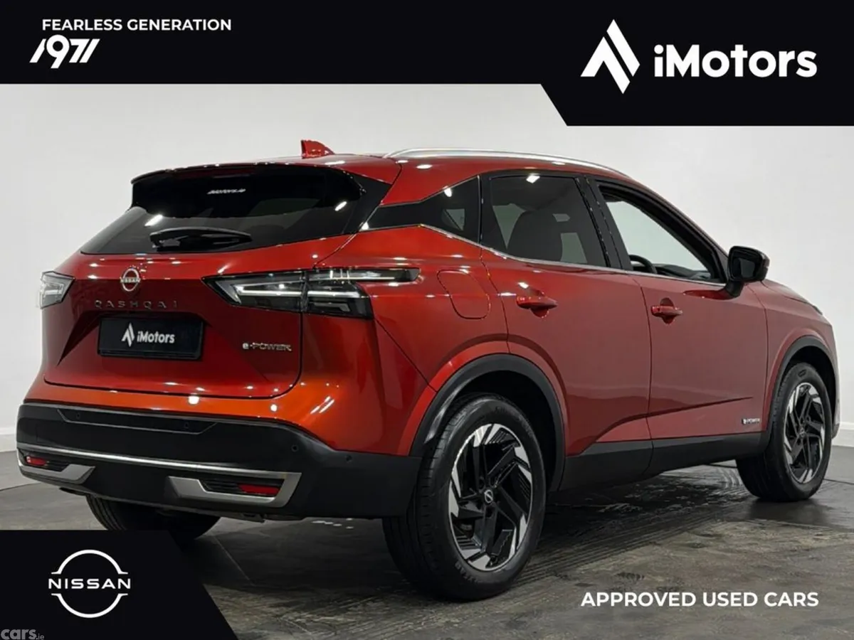 Nissan Qashqai SUV, Petrol Hybrid, 2026, Red