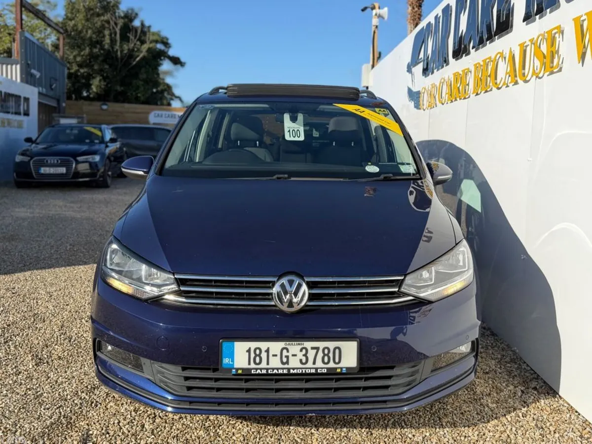 Volkswagen Touran MPV, Diesel, 2018, Blue