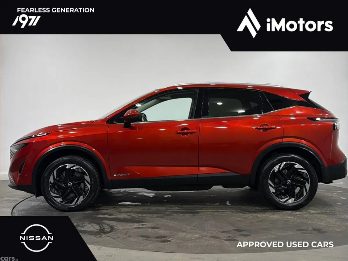 Nissan Qashqai SUV, Petrol Hybrid, 2026, Red
