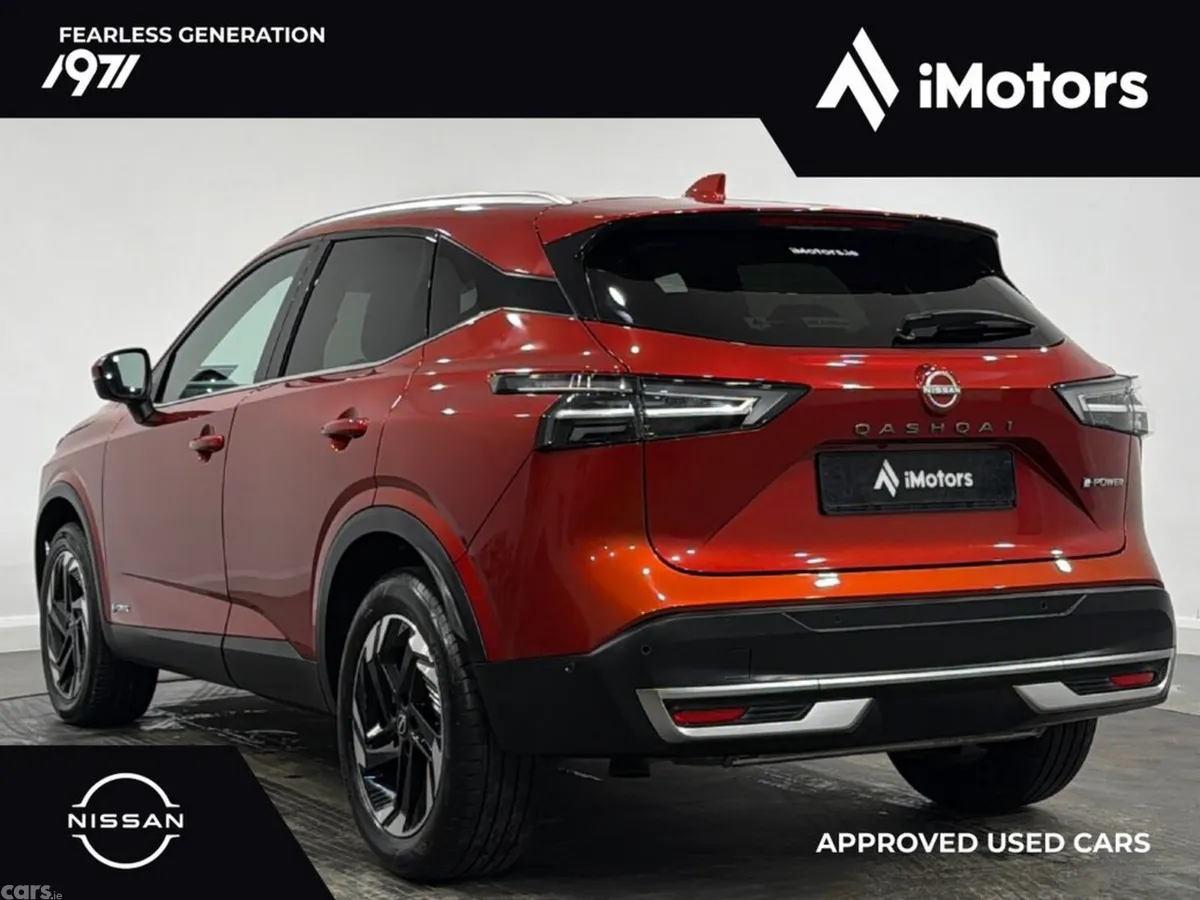 Nissan Qashqai SUV, Petrol Hybrid, 2026, Red