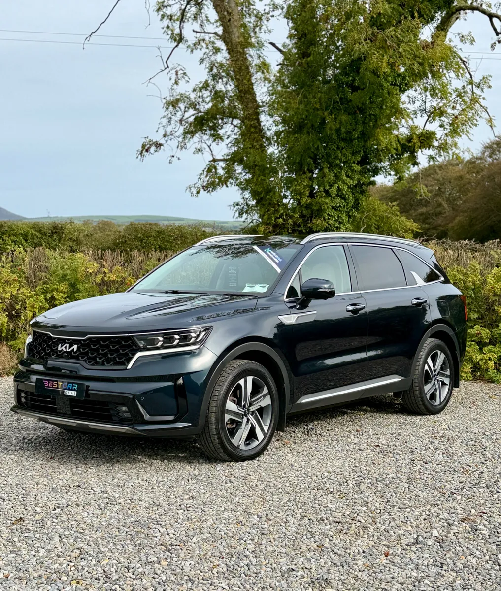 Kia Sorento SUV, Petrol Plug-in Hybrid, 2023, Blue