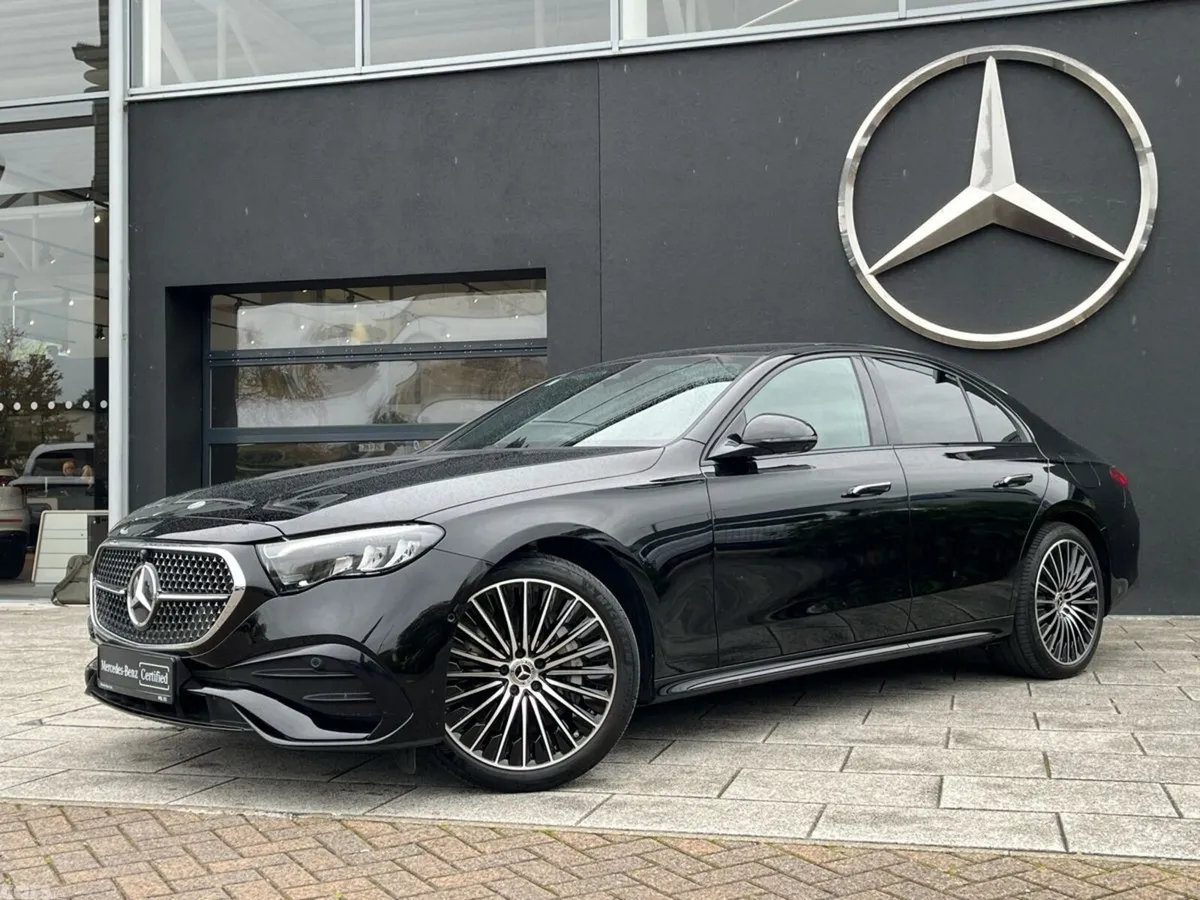 Mercedes-Benz E-Class Saloon, Petrol Plug-in Hybrid, 2026, Black