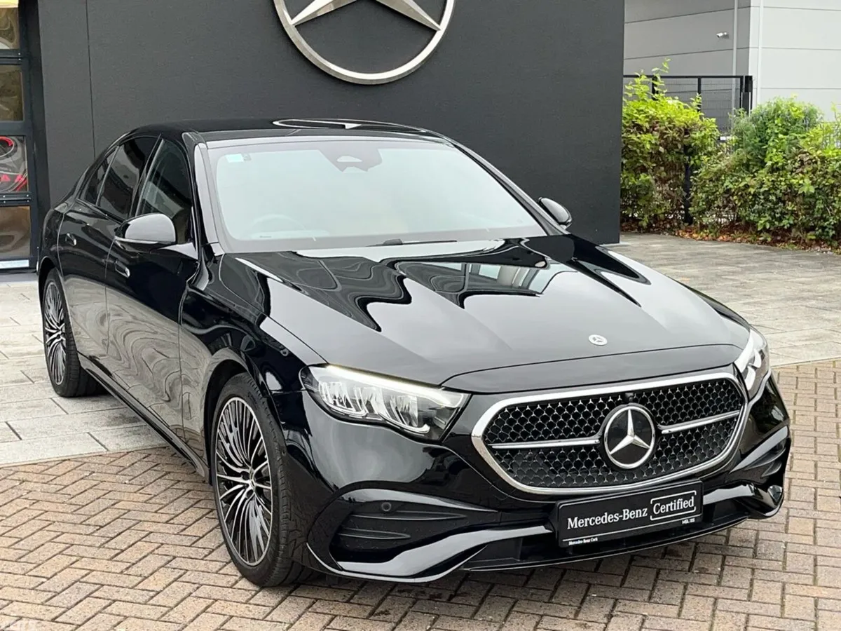 Mercedes-Benz E-Class Saloon, Petrol Plug-in Hybrid, 2026, Black