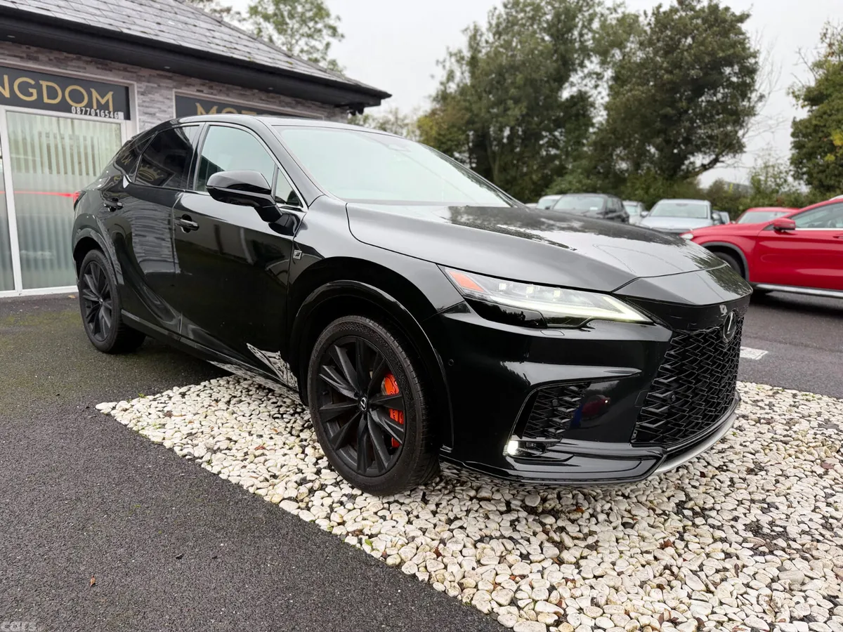 Lexus RX SUV, Petrol Hybrid, 2024, Black