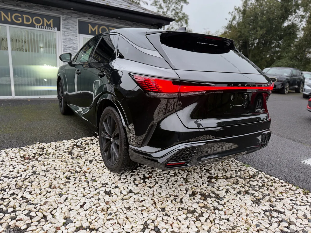 Lexus RX SUV, Petrol Hybrid, 2024, Black