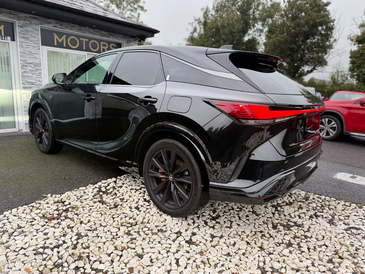 Lexus RX SUV, Petrol Hybrid, 2024, Black