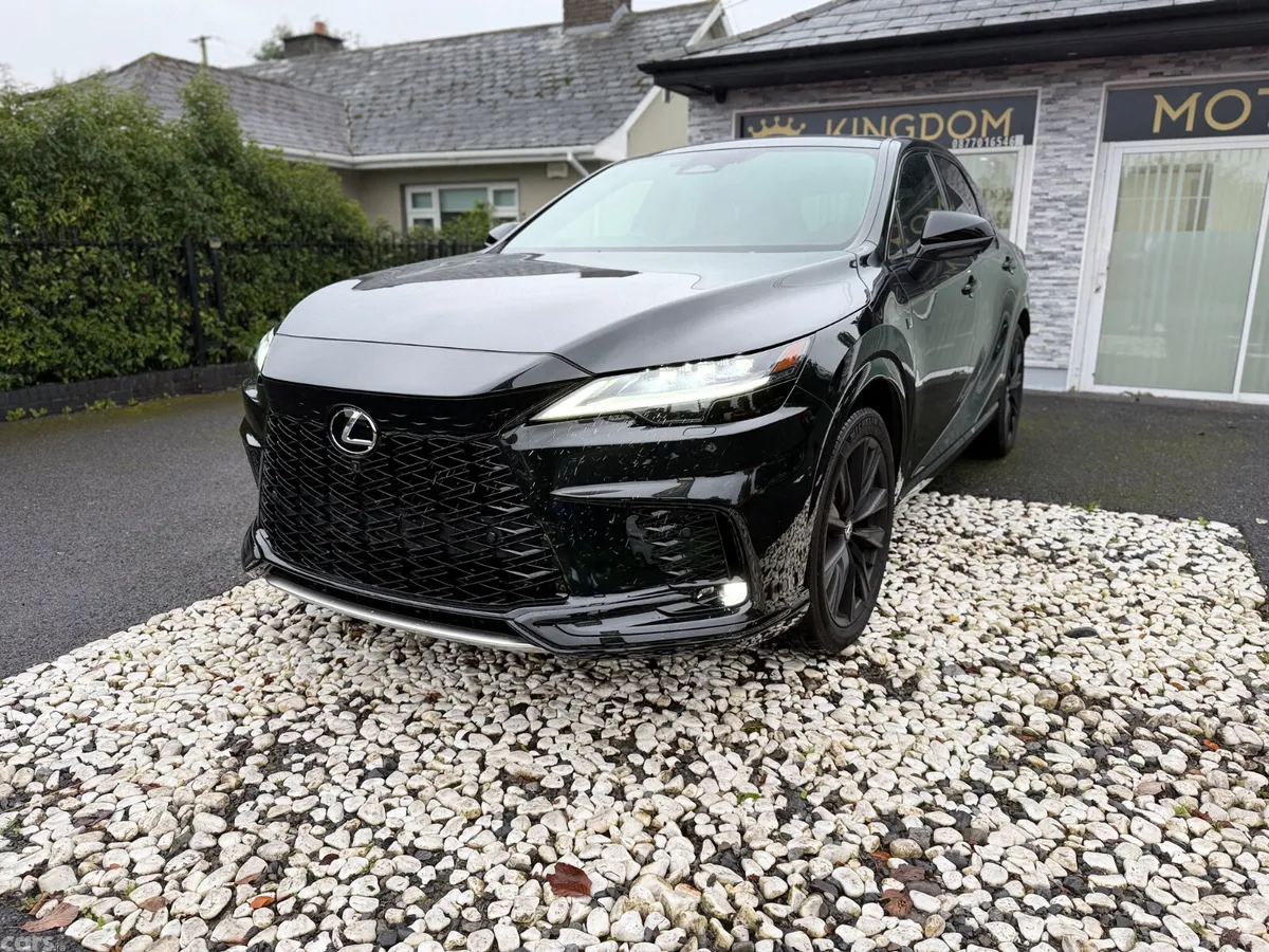 Lexus RX SUV, Petrol Hybrid, 2024, Black