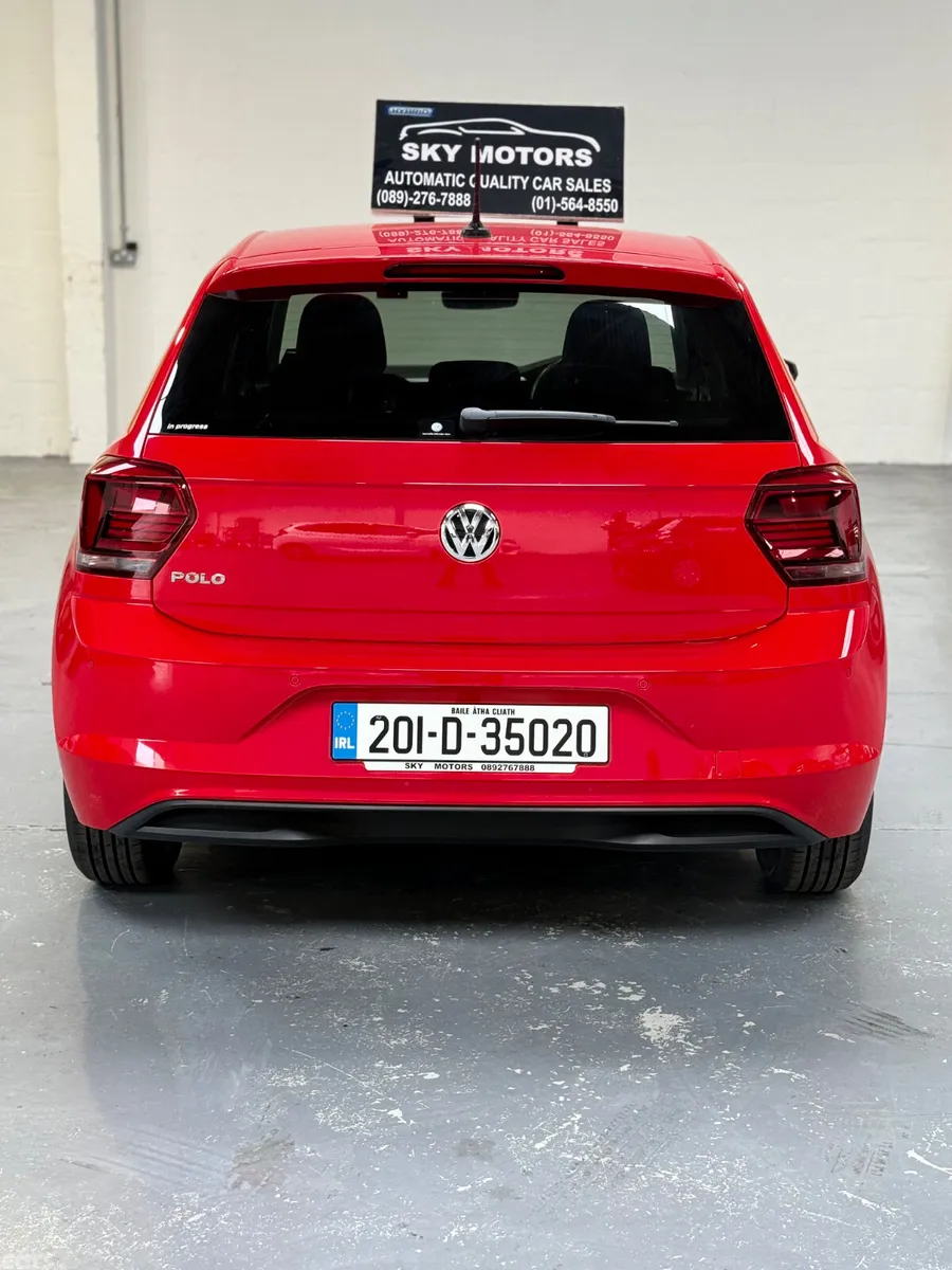 Volkswagen Polo Hatchback, Petrol, 2020, Red