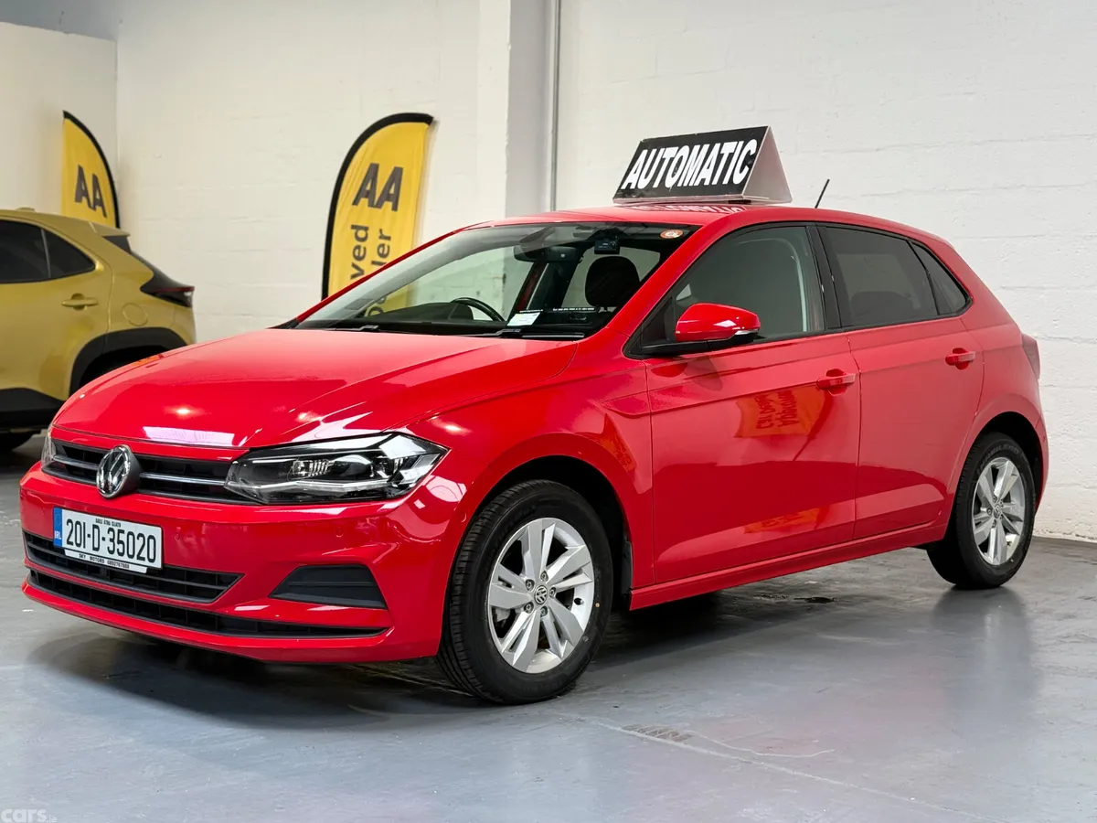 Volkswagen Polo Hatchback, Petrol, 2020, Red
