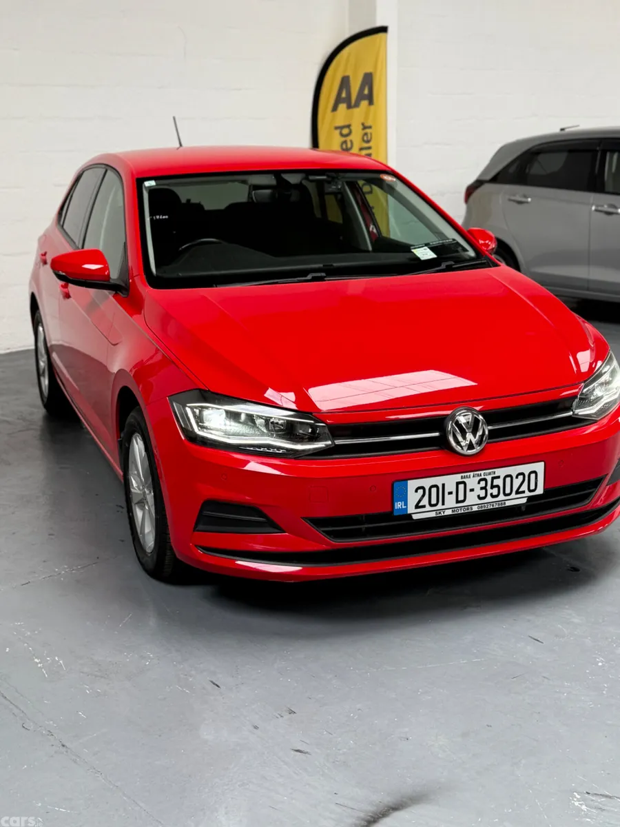Volkswagen Polo Hatchback, Petrol, 2020, Red