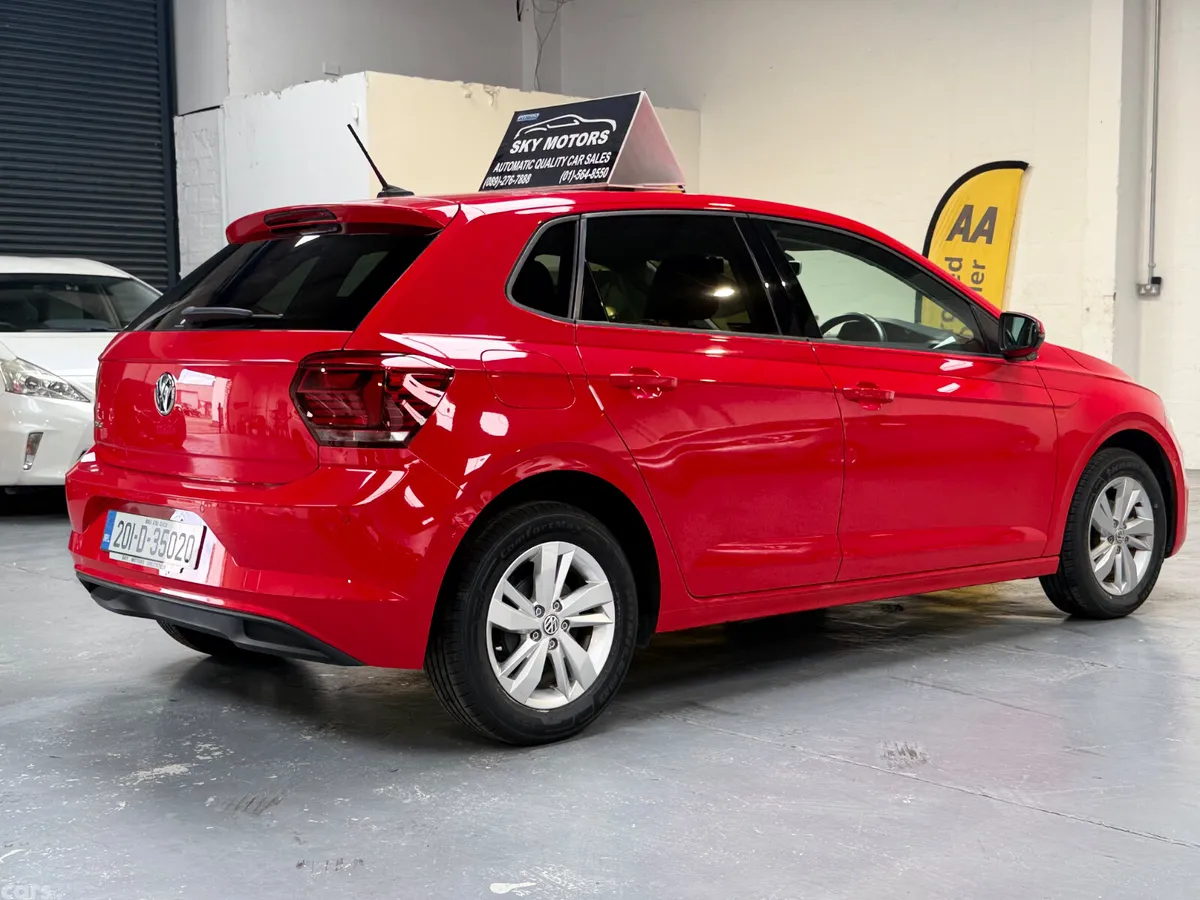 Volkswagen Polo Hatchback, Petrol, 2020, Red